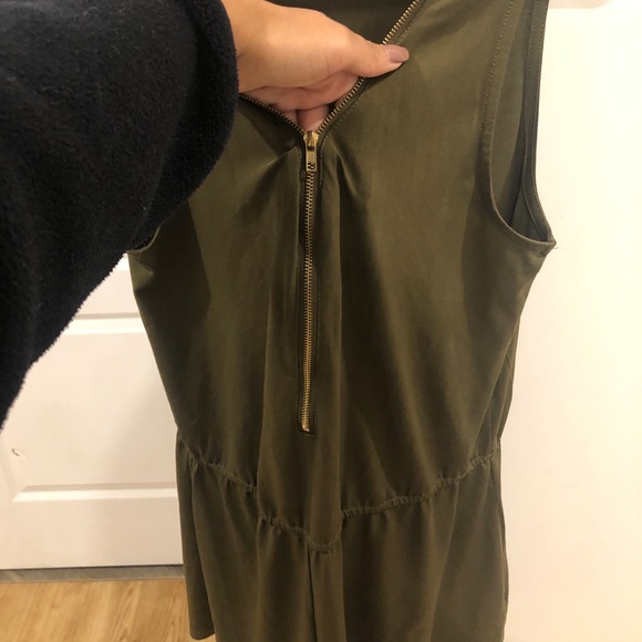 Army Green Romper - Picture 3 of 3